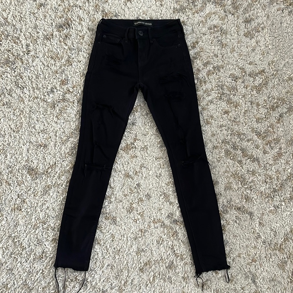 Express Jeans mid rise size 0